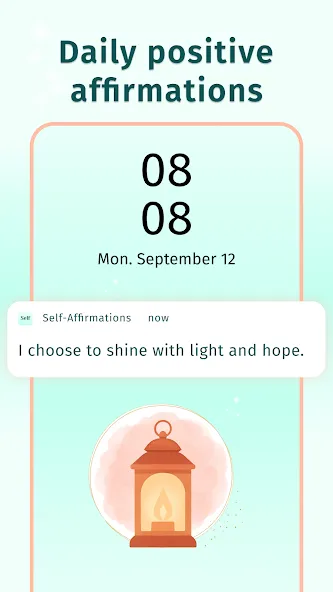 SELF - Positive affirmations screenshot 1