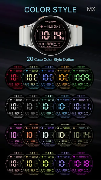 MIMIX Digital D1 Watchface screenshot 6