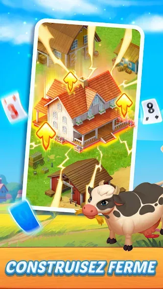 Solitaire : Tripeaks Fermière screenshot 4