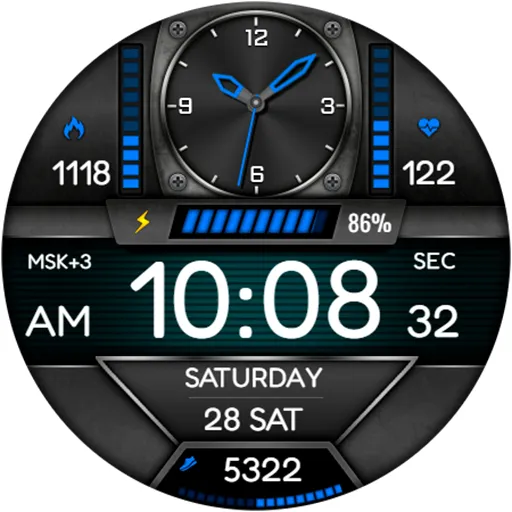 Sport KSOL URX100 Watch face screenshot 20