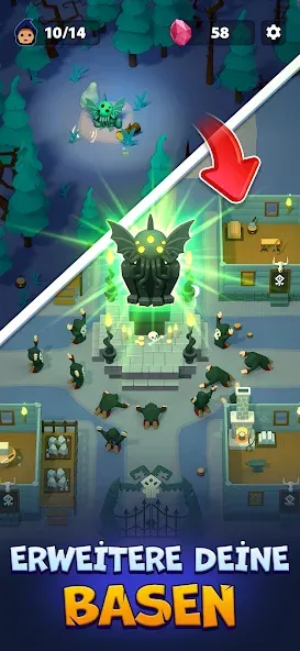 Idle Cult Empire – Böse Tycoon screenshot 3