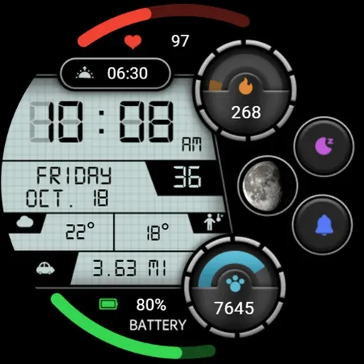 Practical LCD Screen ZKinWatch screenshot 6