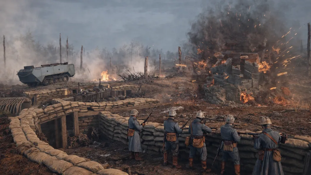 Over the Frontline World War screenshot 3