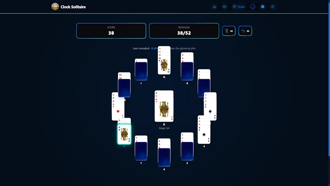 Clock Solitaire Master Offline screenshot 25