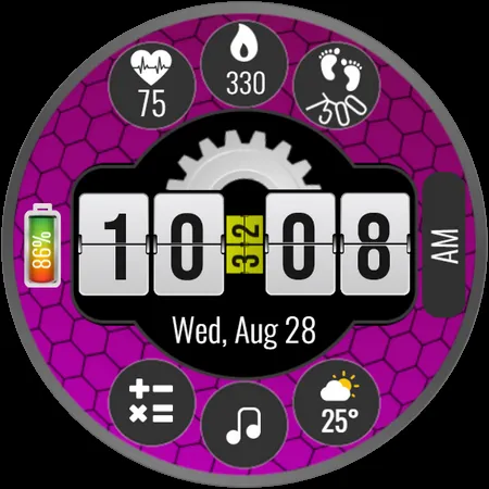 MAHO011 Wear OS Watch Face screenshot 25
