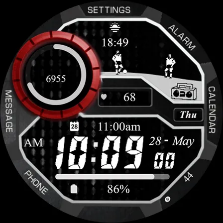 FOOTBALL WORLD CUP Watch face screenshot 16