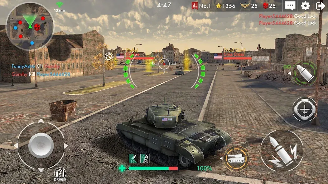 坦克战火(Tank Warfare): PvP闪电战坦克手游 screenshot 8