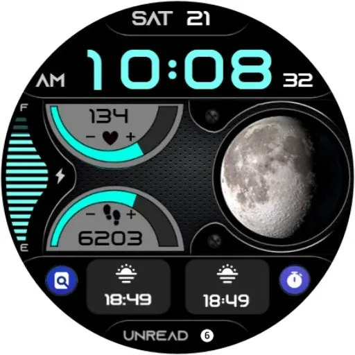 Lunar Moon Phase Digital ECO45 screenshot 22