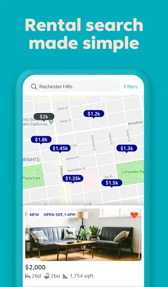 Trulia Rent Apartments & Homes screenshot 1