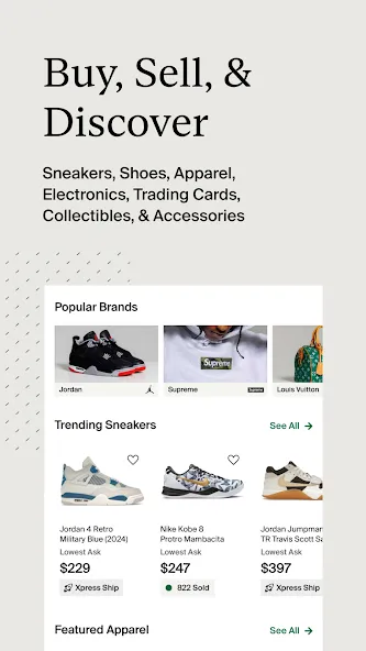 StockX - Sneakers and Apparel screenshot 2