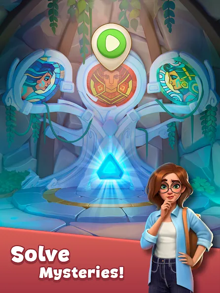 Cradle of Maya: Match 3 game screenshot 14