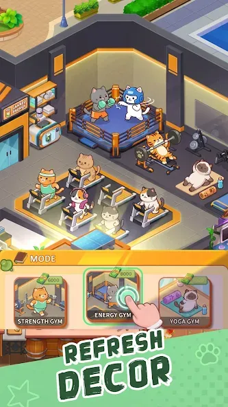 키티 짐 - 아이들 캣 게임 screenshot 5