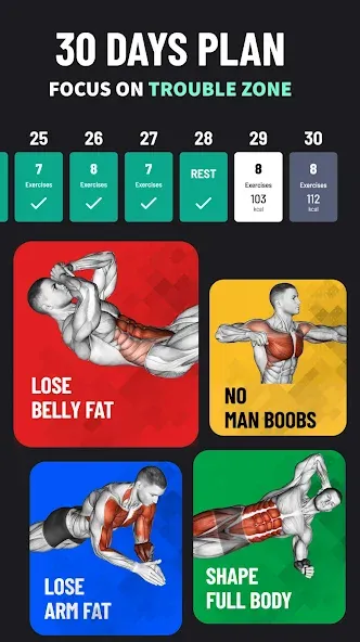 Lose Weight App for Men screenshot 2