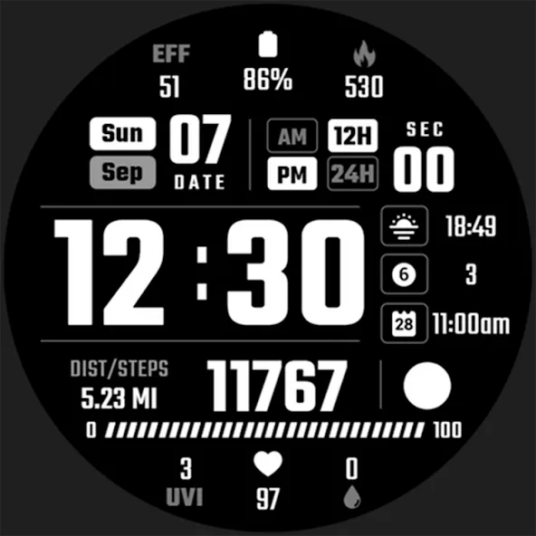 Moonlace Watch Face screenshot 10