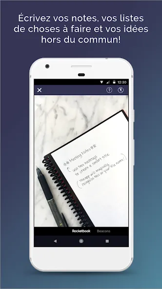 Rocketbook screenshot 1