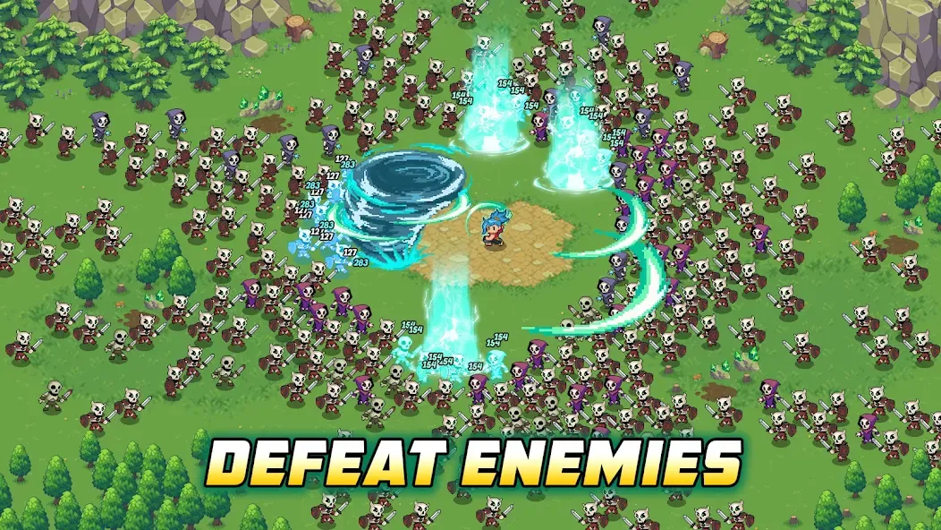 Guardian War: RPG Pixel Hero screenshot 1