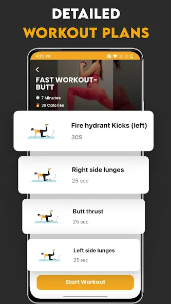 Home Workout・Full Body Workout screenshot 4