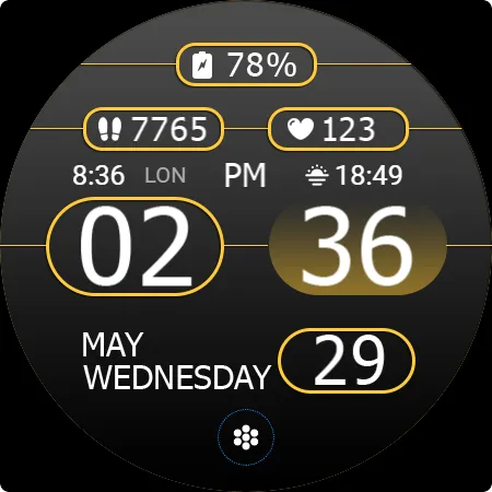 Key WF32 Digital Classic Watch screenshot 25