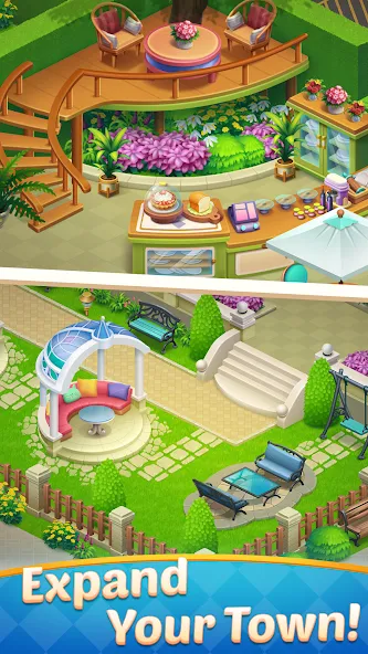 Merge Town - Decor Mansion screenshot 5