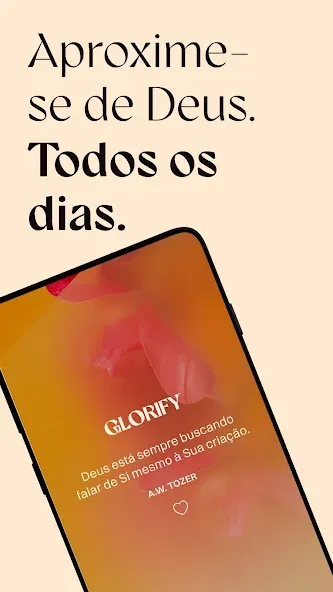 Glorify: Devocional & Oração screenshot 1