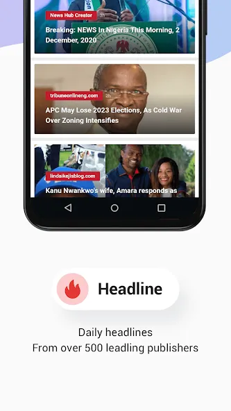 Opera News Lite - Less Data screenshot 5