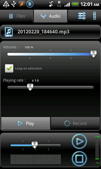 RecForge Pro - Audio Recorder screenshot 4