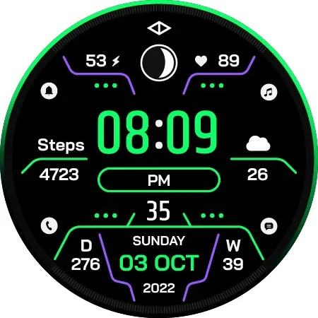 Elysium: Digital Watch Face screenshot 18