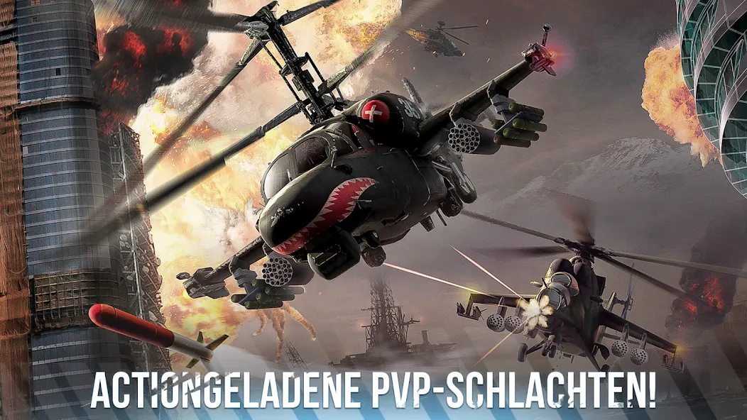 Modern War Choppers: Shooter screenshot 1