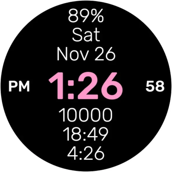 Simple Watch Face screenshot 35