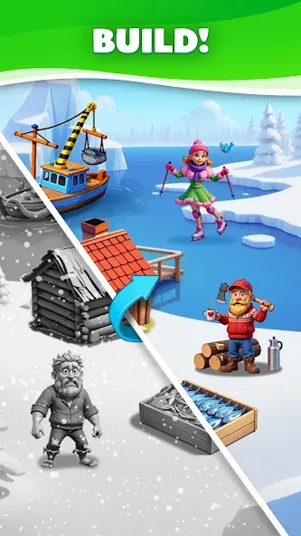 Merge Travel: Build Dream Town screenshot 3