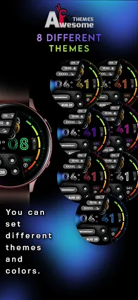 IronSync - Digital Watch Face screenshot 3