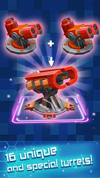 Turret Merge Defense screenshot 4