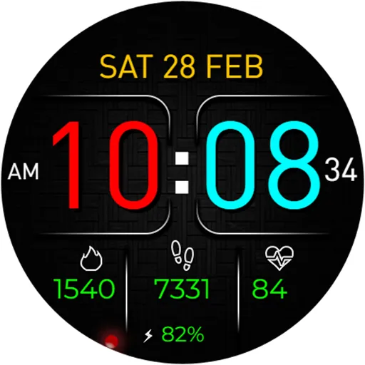 Digital KAIRO Watch face screenshot 17