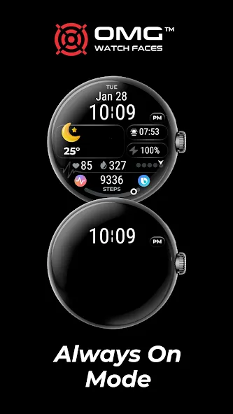 Weather Watch Face - OMG 101 screenshot 7