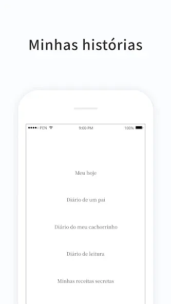 PenCake: notas simples, diário screenshot 5