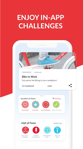 Bike Citizens Cycling App GPS screenshot 4