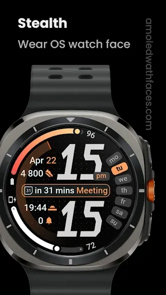 Stealth Watch Face screenshot 1