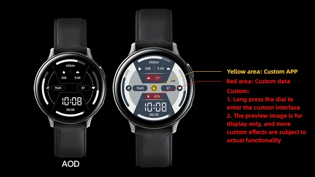 Blue Colors For Wear OS screenshot 2