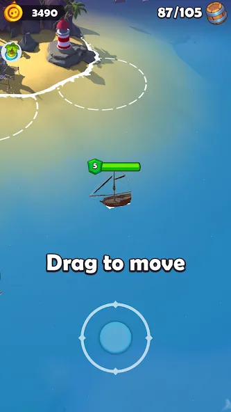 Pirate Raid - Caribbean Battle screenshot 1