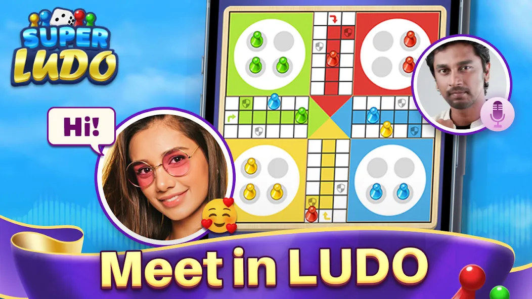 Ludo Super: Fun Board Game screenshot 1