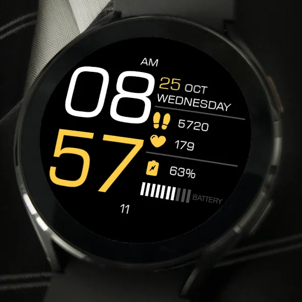 Key094 Simple Watch Face screenshot 5