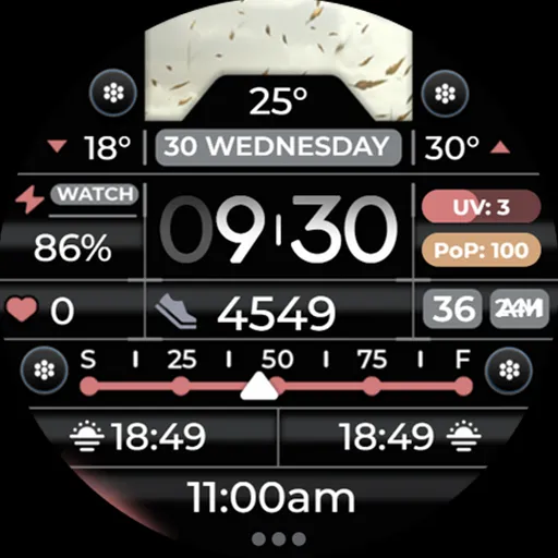 Weather Watch Face - OMG 368 screenshot 29