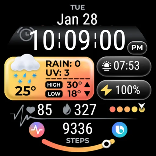 Weather Watch Face - OMG 101 screenshot 26