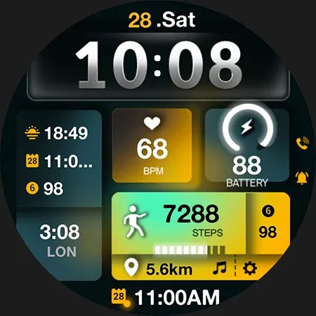 ML2U 241b Hybrid Watch Face screenshot 29