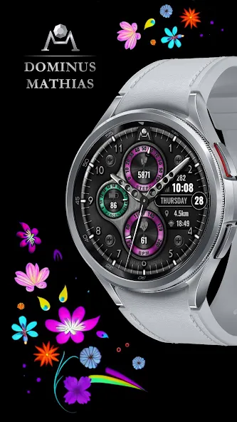 DM044 Analog Watch Face screenshot 3