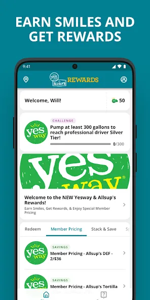 Yesway & Allsup’s Rewards screenshot 1