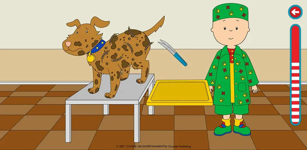 Caillou Plays Professions. screenshot 2