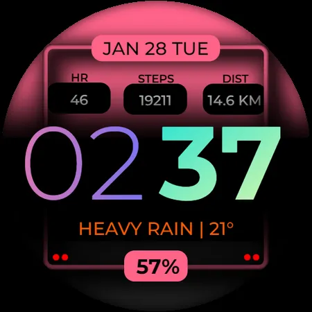 Watch Face WF124 screenshot 7