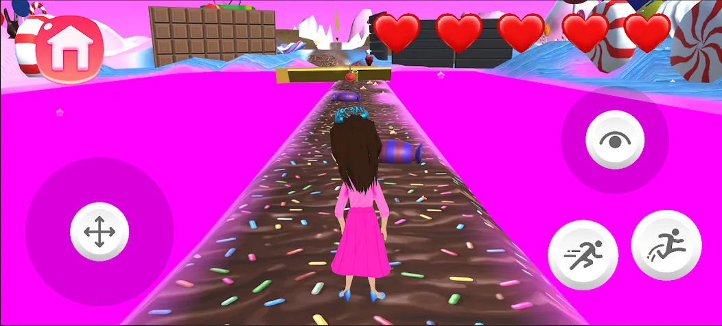 Princesa Caramelo Aventura 3D screenshot 3