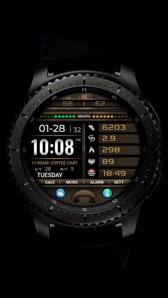 PW108 Smart Data Watch Face screenshot 6
